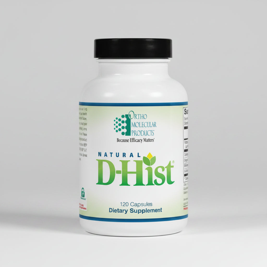 Ortho Molecular Products Natural D-Hist 120 Capsules