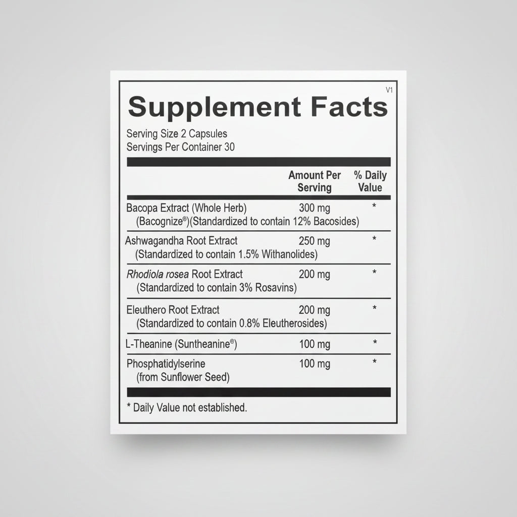 Ortho Molecular Products NuAdapt 60 Capsules