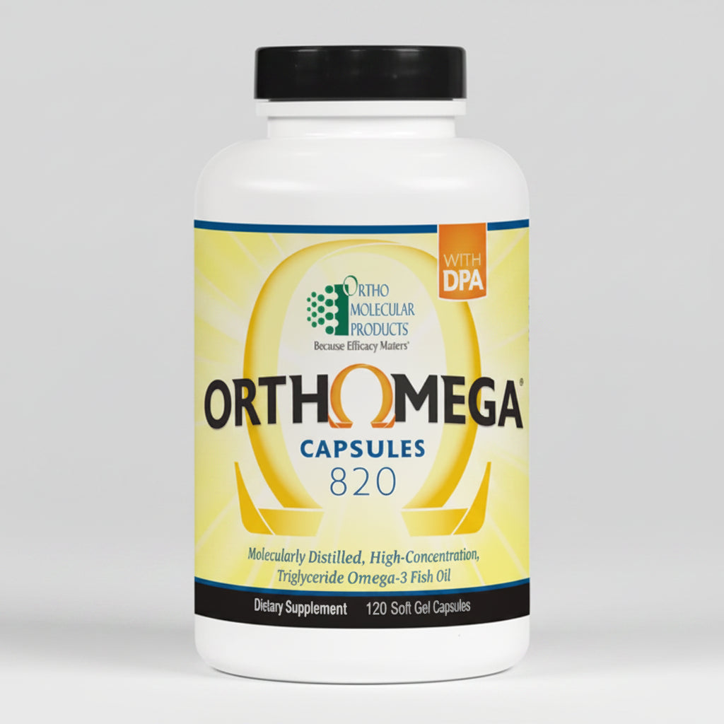 Ortho Molecular Products Orthomega 820 120 Soft Gels