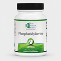 Supplement bottle labeled 'Phosphatidylserine' by Ortho Molecular Products on a white background