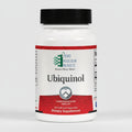 Ortho Molecular Products Ubiquinol dietary supplement bottle on a white background