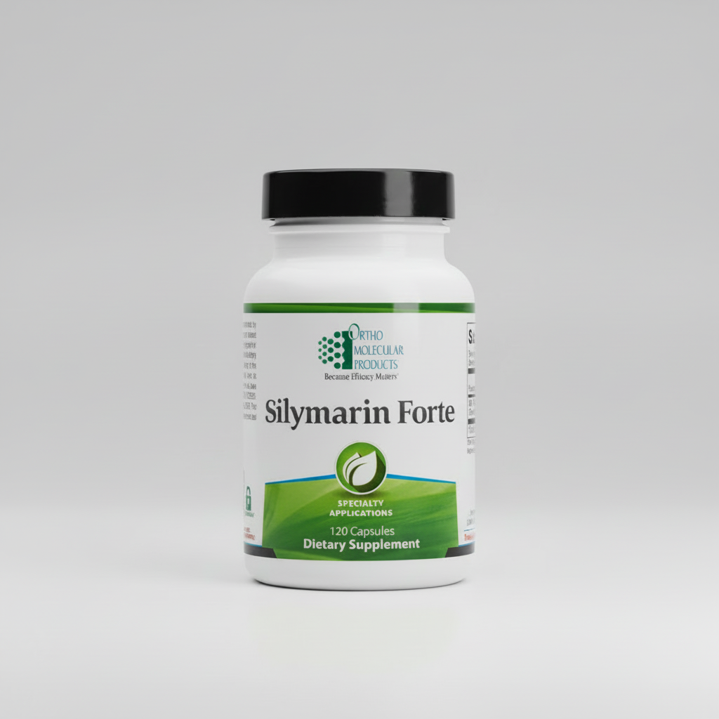 Ortho Molecular, Silymarin Forte, 120 Capsules