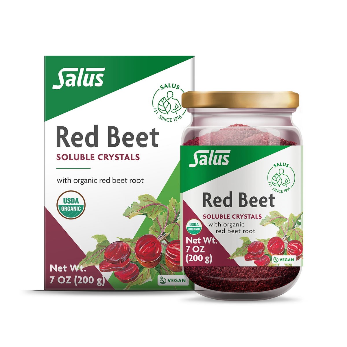 Floradix (Salus) Red Beet Crystals - 7oz - front package image