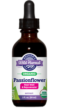 Oregon's Wild Harvest Passionflower Organic Extract 1:4 2 fl oz front