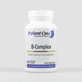 B-Complex dietary supplement bottle with Patient One label on a white background