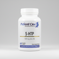 Supplement bottle labeled 'Patient One MediNutritional 5-HTP 100 mg plus B6' on a white background