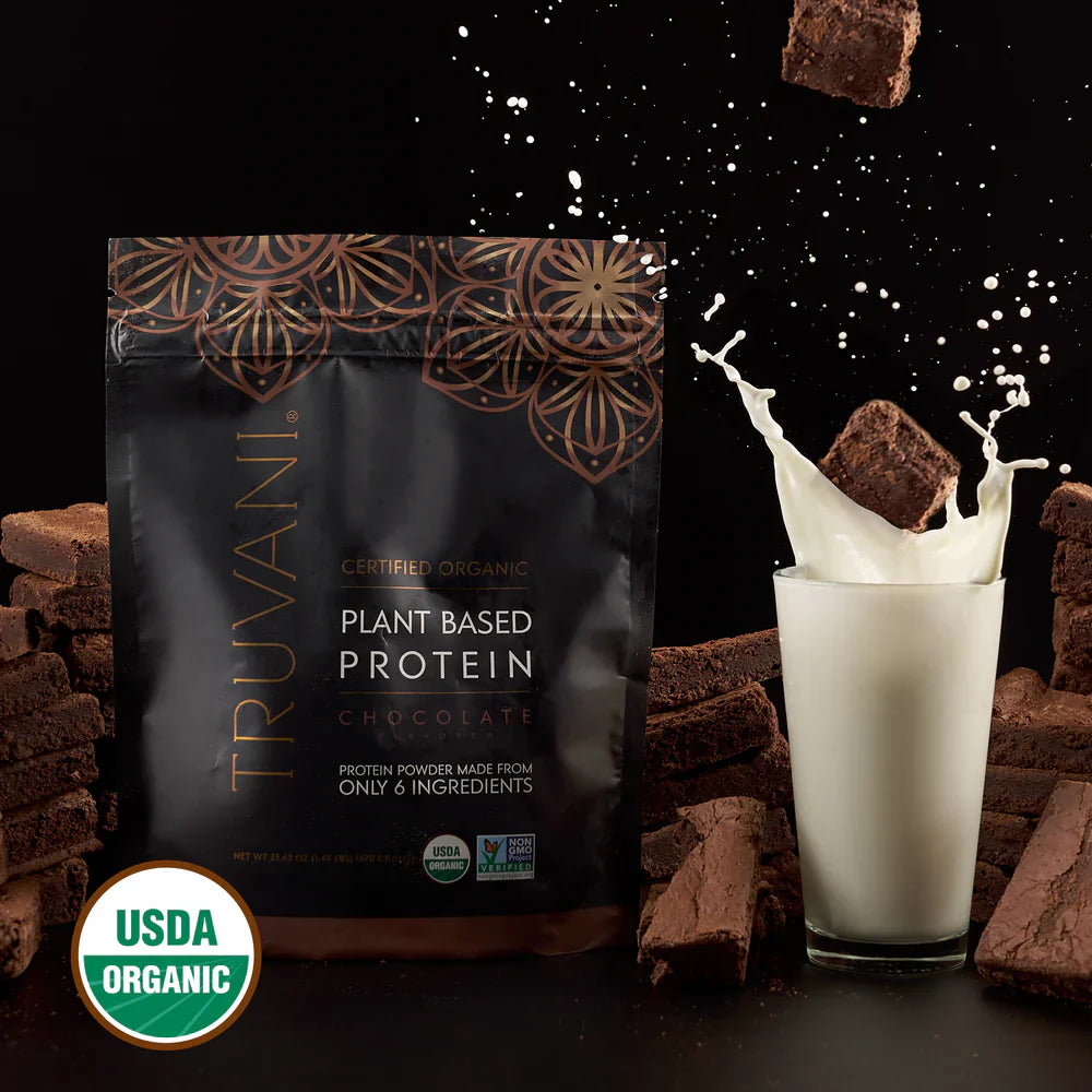 Truvani Chocolate Plant Protein Powder 10 Servings