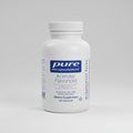 White supplement bottle labeled 'pure encapsulations' on a white background