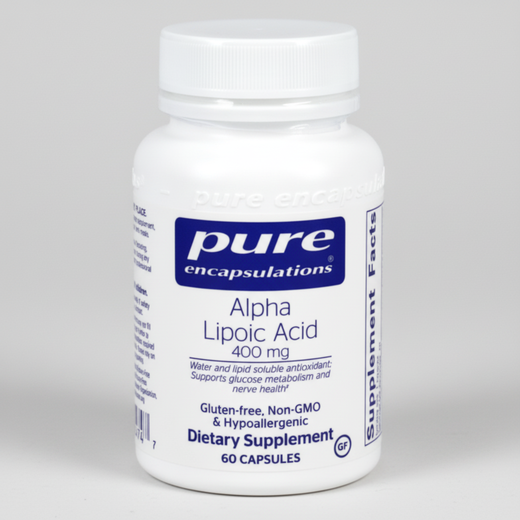 Pure Encapsulations Alpha Lipoic Acid 400 mg - 60 Capsules