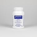 Supplement bottle labeled 'pure encapsulations Alpha Lipoic Acid 500 mg' on a white background