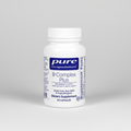 B-Complex Plus dietary supplement bottle from Pure Encapsulations on a white background