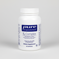 White supplement bottle labeled 'pure encapsulations B6 Complex' on a white background
