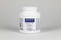 White supplement container labeled 'pure encapsulations Betaine HCl Pepsin' on a white background