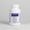 Supplement bottle labeled 'pure encapsulations' on a white background