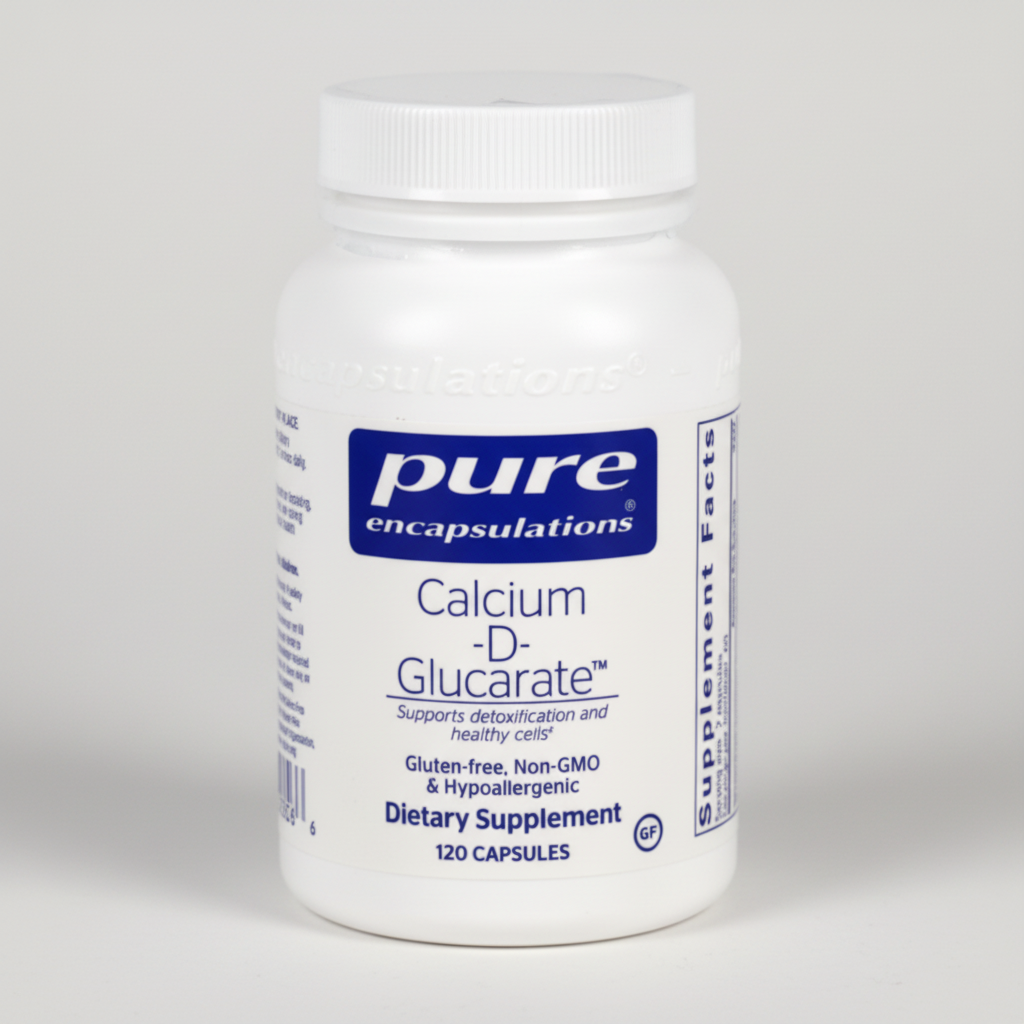 Pure Encapsulations Calcium-D-Glucarate - 60 Capsules