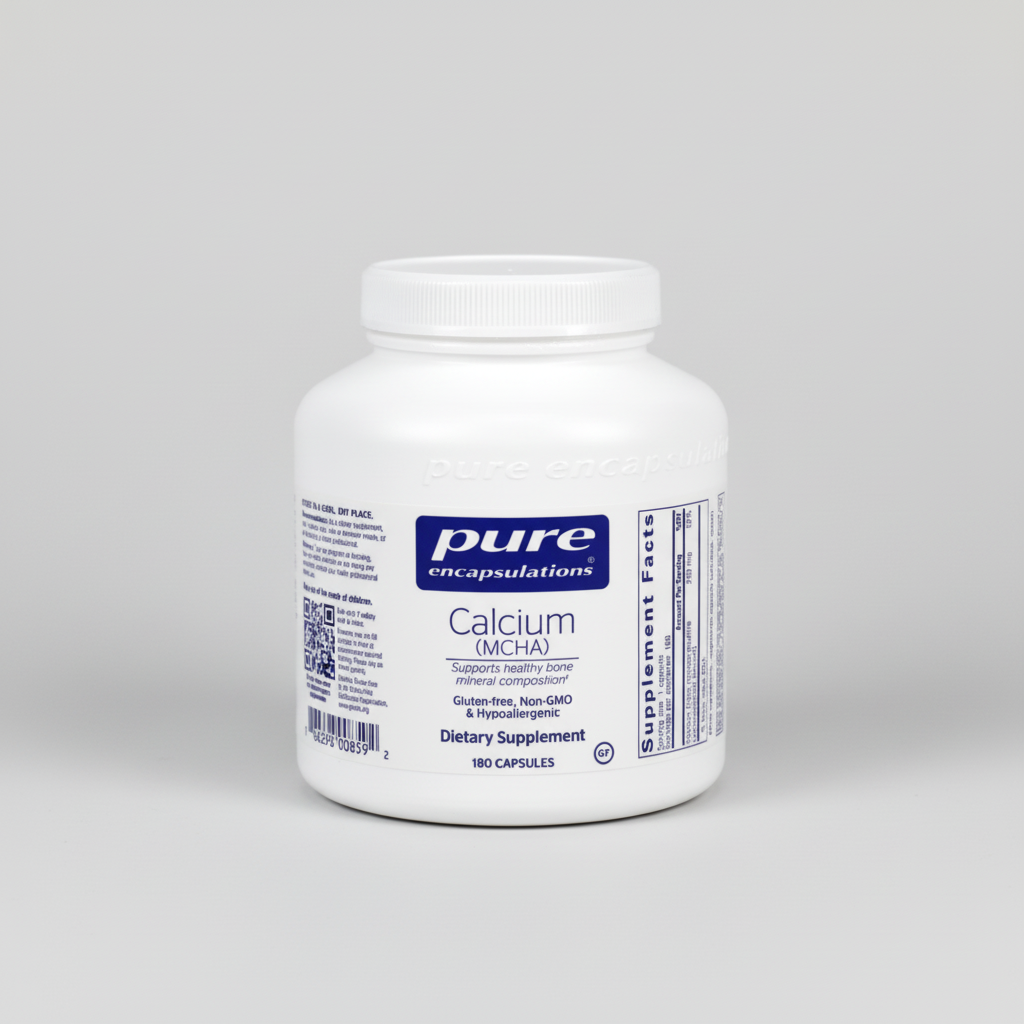 Pure Encapsulations Calcium (MCHA) - 180 Capsules