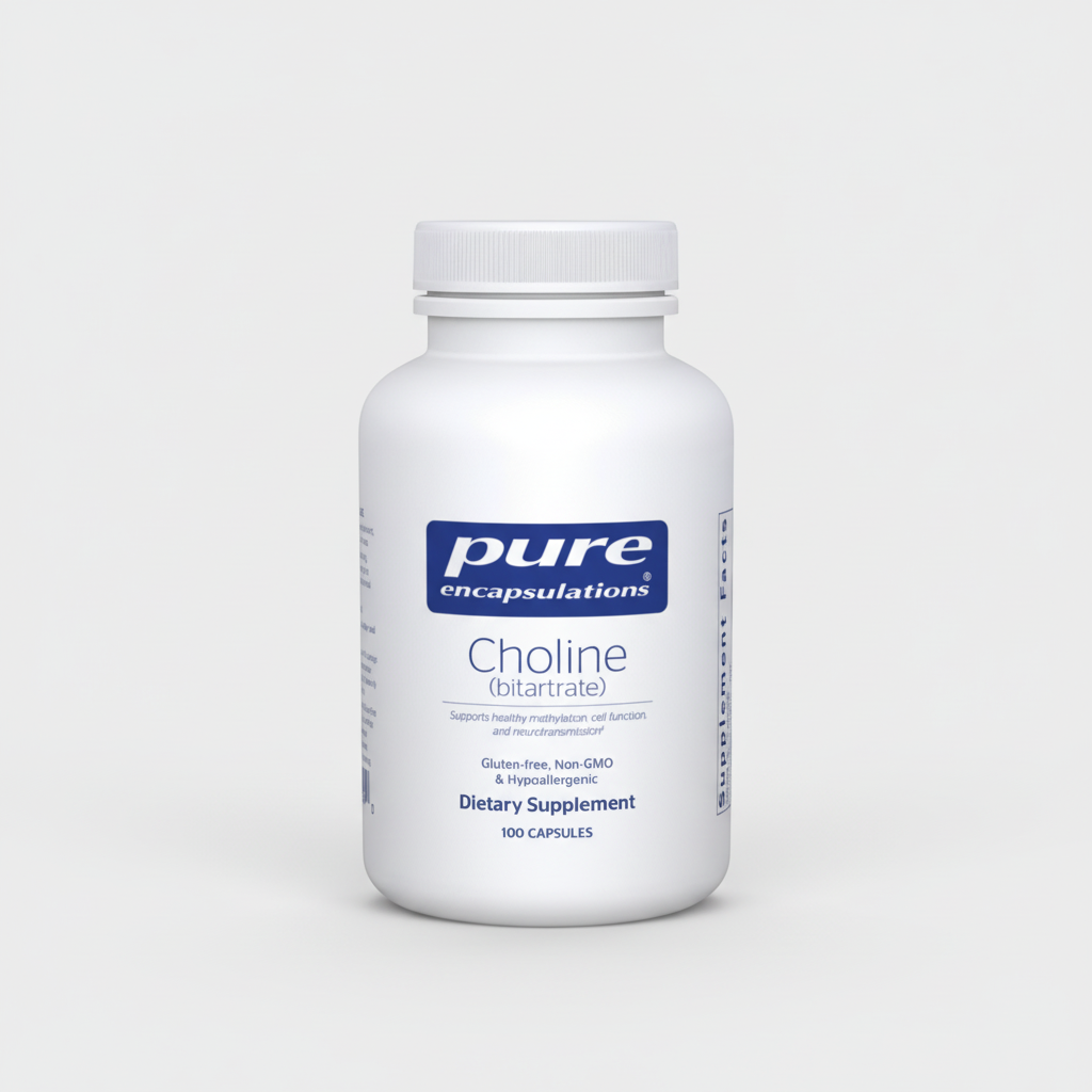 Pure Encapsulations Choline (bitartrate) - 100 Capsules