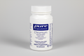 White supplement bottle labeled 'pure encapsulations Chromium picolinate' on a white background