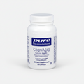Supplement bottle labeled 'pure encapsulations CogniMag' on a white background