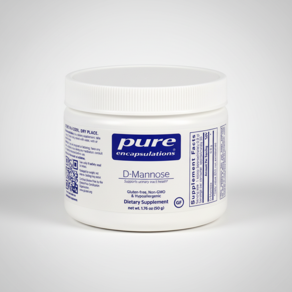 Pure Encapsulations D-Mannose Powder - 1.76 oz (50 Grams)