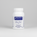 Supplement bottle labeled 'pure encapsulations DGL Plus' on a white background