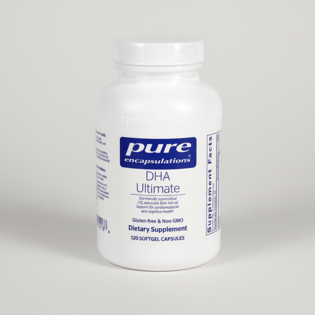 Pure Encapsulations DHA Ultimate - 120 Softgel Capsules