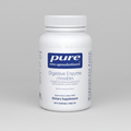 White bottle of Pure Encapsulations Digestive Enzyme chewables on a white background