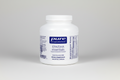 White supplement container labeled 'pure encapsulations EPA/DHA essentials' on a white background
