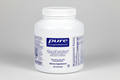 White supplement container labeled 'pure encapsulations GlucoFunction' on a white background