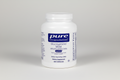 White supplement container labeled 'pure encapsulations' with Glucosamine/MSM on a white background