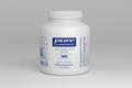 White supplement container labeled 'pure encapsulations Glucosamine MSM' on a white background