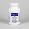 White supplement bottle labeled 'pure encapsulations HM Complex' on a white background