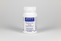 White supplement bottle labeled 'pure encapsulations Hyaluronic Acid' on a white background