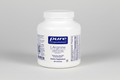 White supplement bottle labeled 'pure encapsulations L-Arginine' on a white background