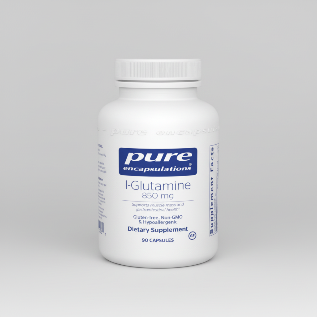 Pure Encapsulations L-Glutamine 850 mg - 90 Capsules