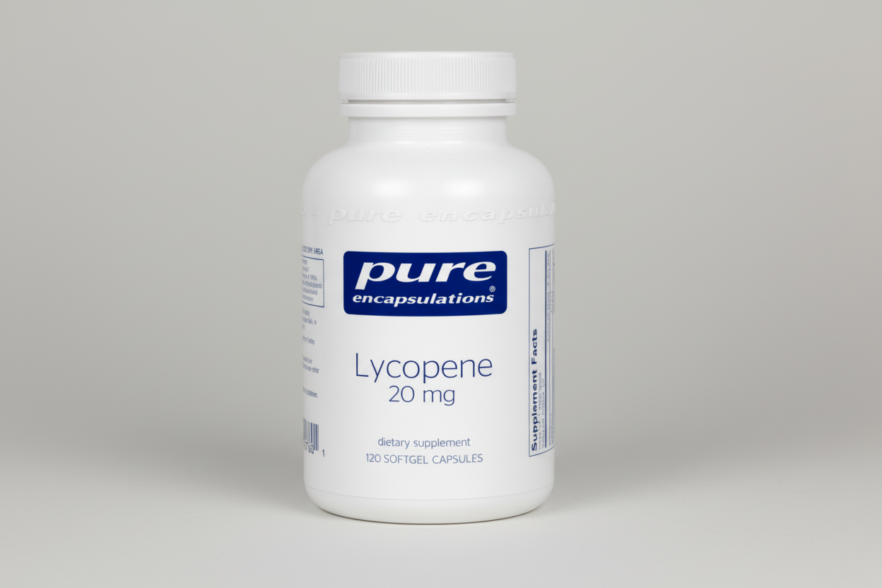 Pure Encapsulations Lycopene 20 mg - 120 Softgel Capsules