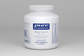 White supplement container labeled 'pure encapsulations Magnesium (glycinate)' on a white background