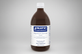 Bottle of pure encapsulations Magnesium Glycinate liquid on a white background