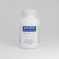 White supplement bottle labeled 'pure encapsulations Memory Pro' on a white background