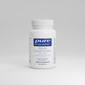 White supplement bottle labeled 'pure encapsulations Muscle Cramp/Tension Formula' on a white background