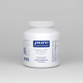 White supplement container labeled 'pure encapsulations' on a white background