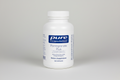 White supplement bottle labeled 'pure encapsulations Pomegranate Plus' on a white background