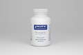 White supplement bottle labeled 'ProstaFlo' by pure encapsulations on a white background