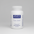 White bottle of Pure Encapsulations Pure Sleep supplement on a white background