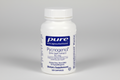 Supplement bottle labeled 'pure encapsulations' with Pycnogenol on a white background
