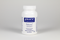 Supplement bottle labeled 'Relora' by 'pure encapsulations' on a white background