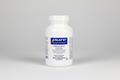 White supplement bottle labeled 'pure encapsulations Resveratrol Extra' on a white background