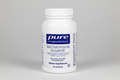 White supplement bottle labeled 'pure encapsulations' on a white background