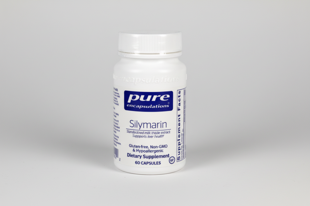 Pure Encapsulations Silymarin (Milk Thistle Extract) - 60 Capsules