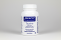 Supplement bottle labeled 'pure encapsulations Taurine 500 mg' on a white background